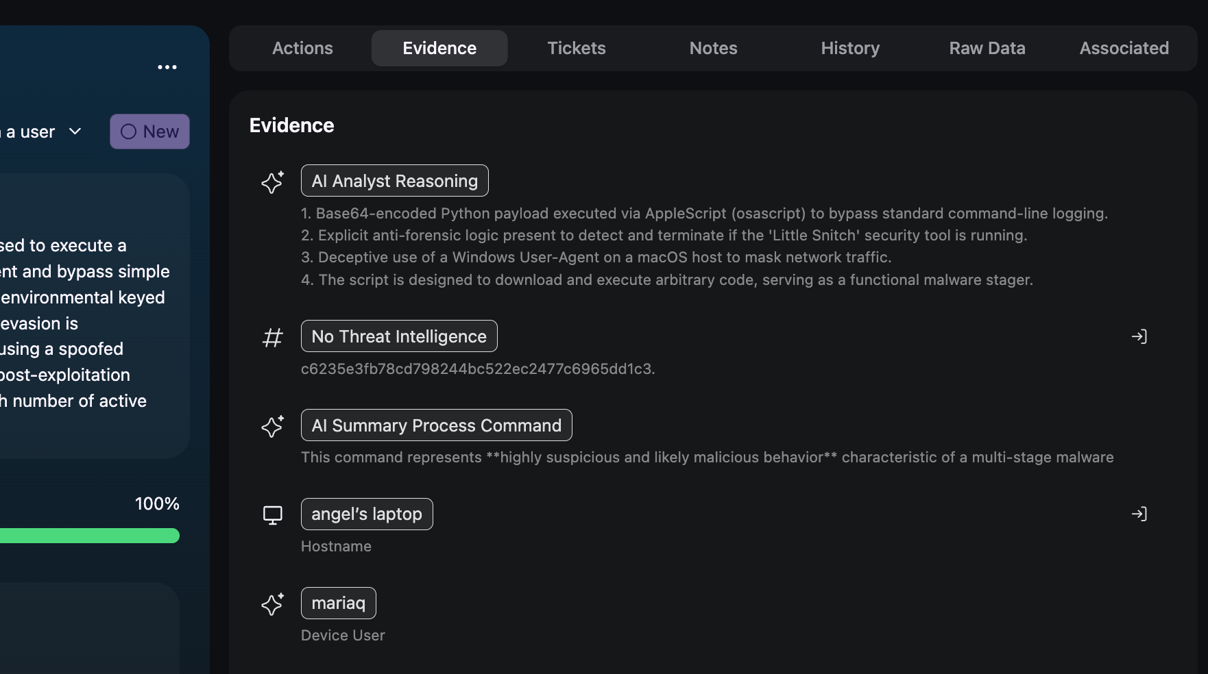 Actionable Evidence for Every Case